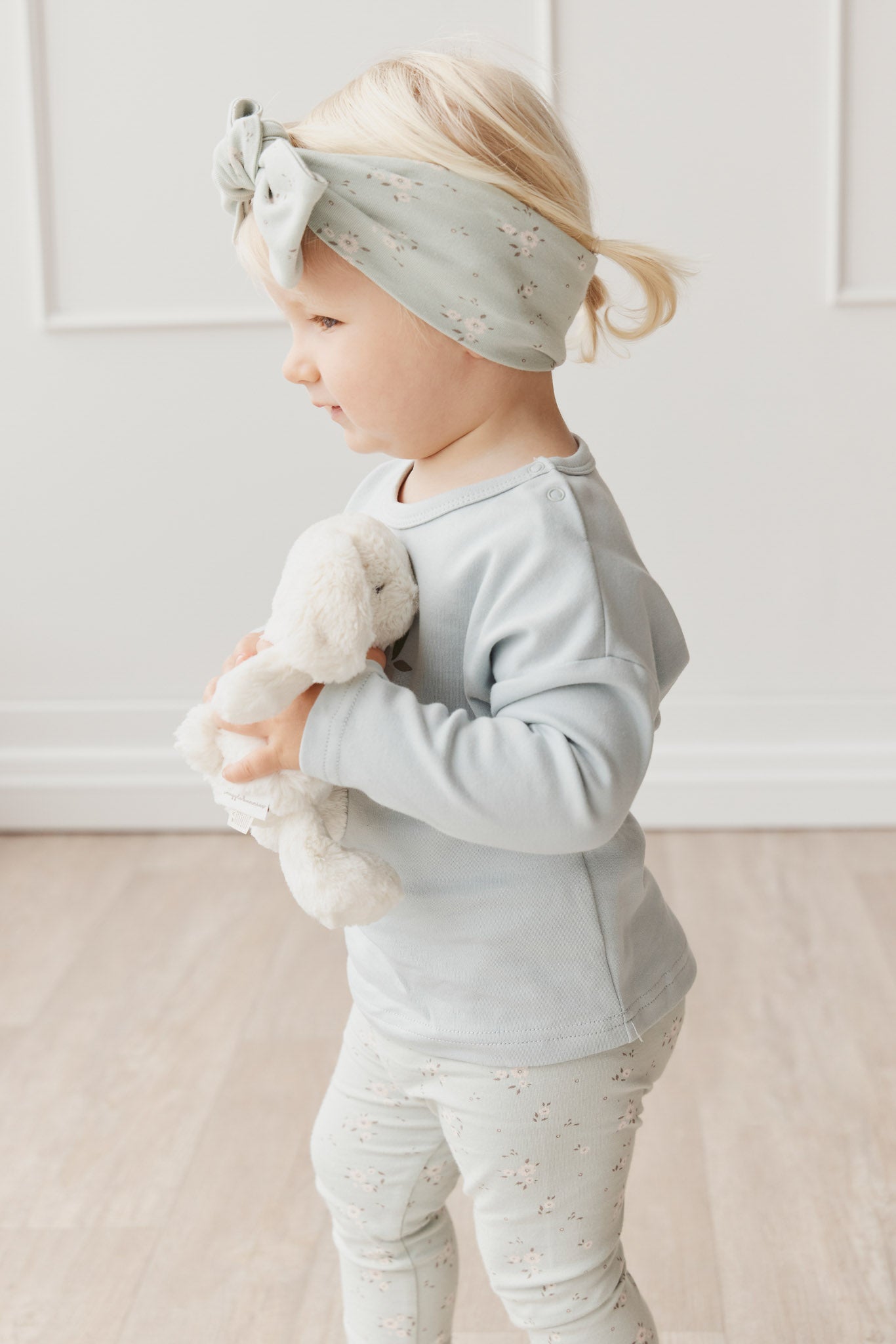 Jamie Kay Pima Cotton Marley Long Sleeve Top - Ocean Spray Jamie Kay