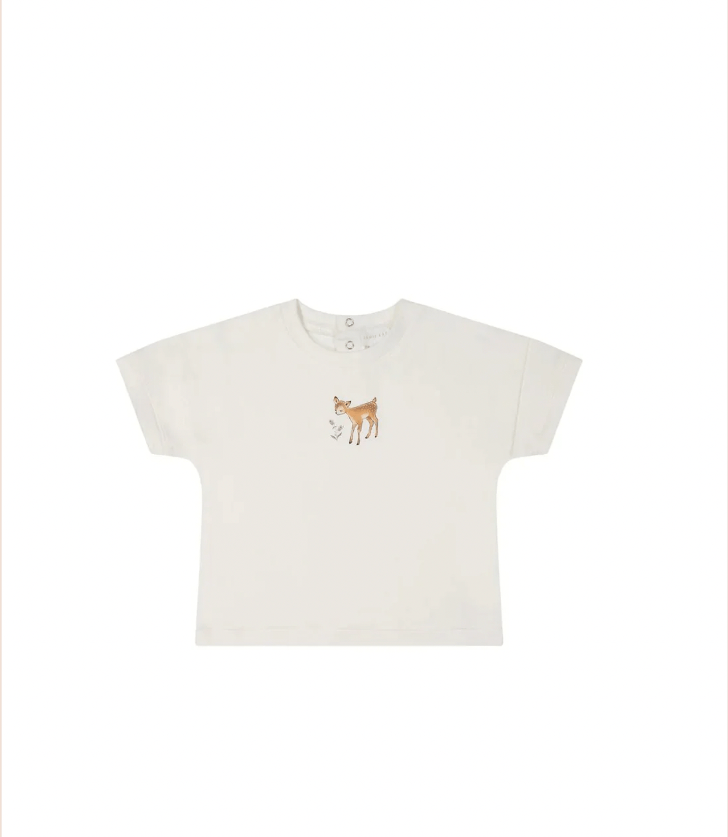 Jamie Kay pima cotton mimi tee - parchment Jamie Kay