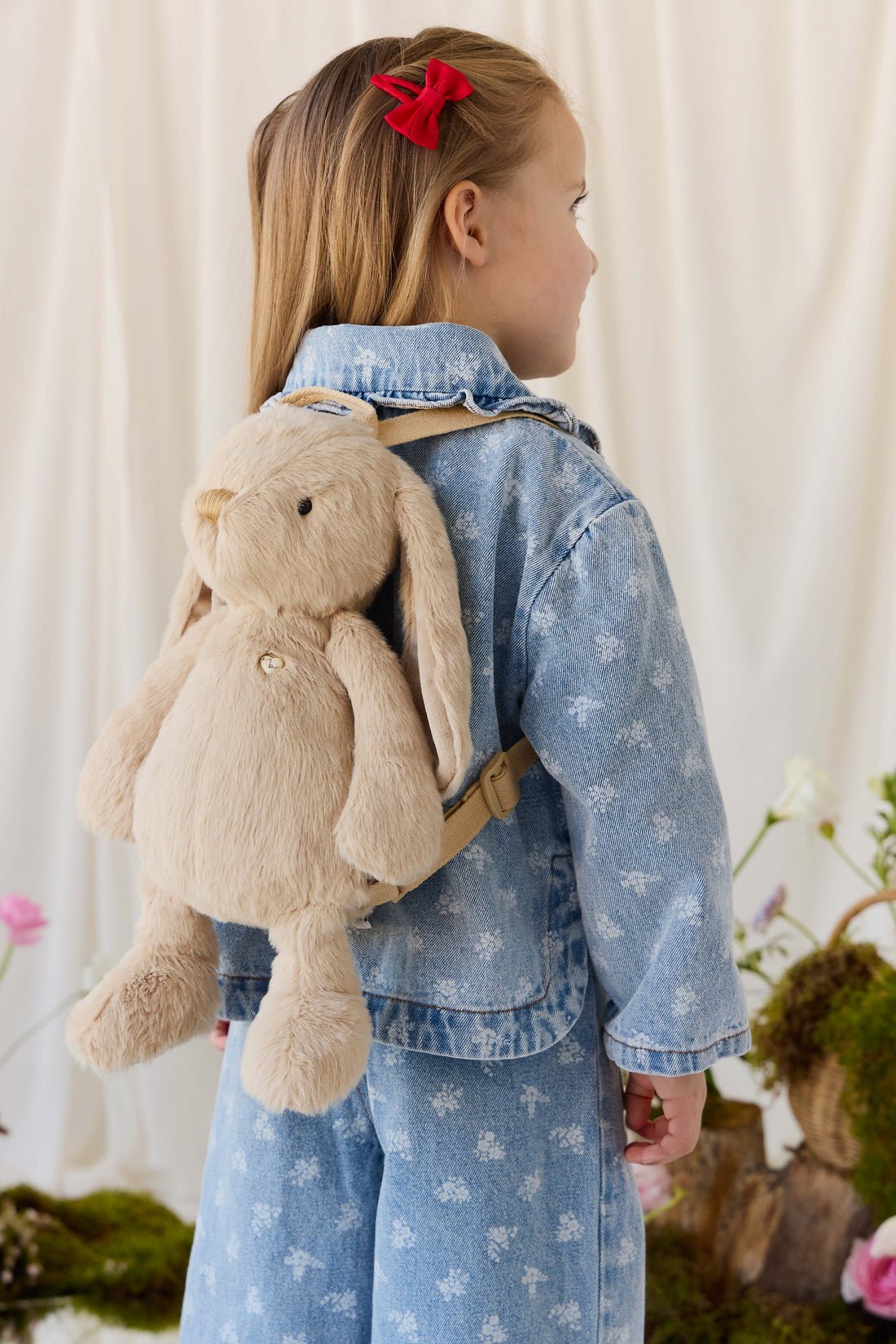 Jamie Kay Snuggle Bunnies Penelope Backpack - Hazelnut - official image 2