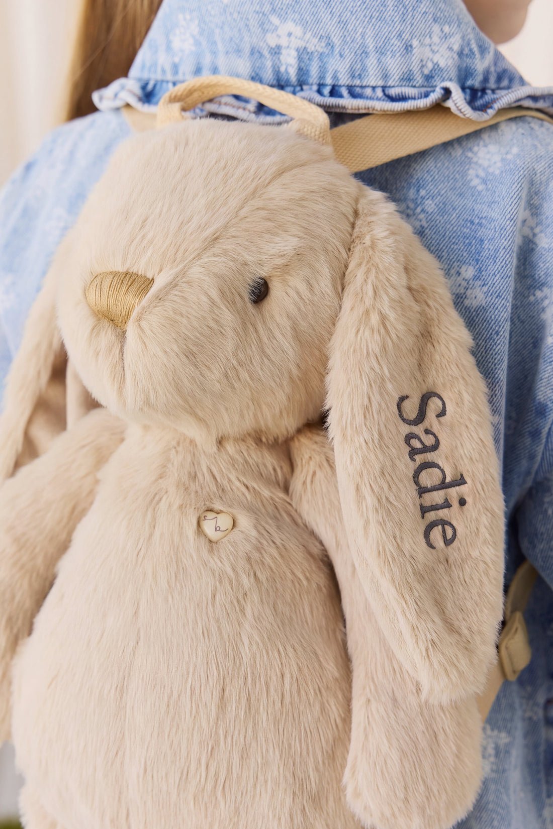 Jamie Kay Snuggle Bunnies Penelope Backpack - Hazelnut - official image 3