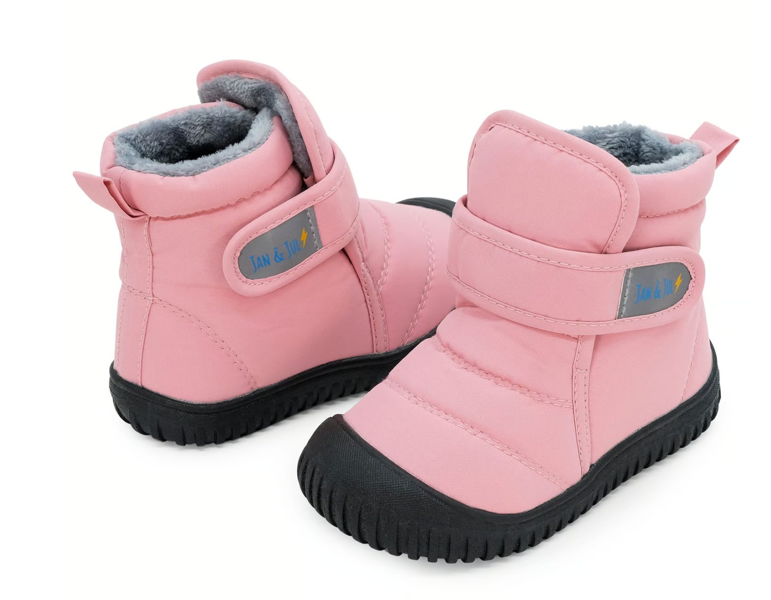 Jan & Jul Jan & Jul Kids Insulated Ankle Boots | Dusty Pink Jan & Jul