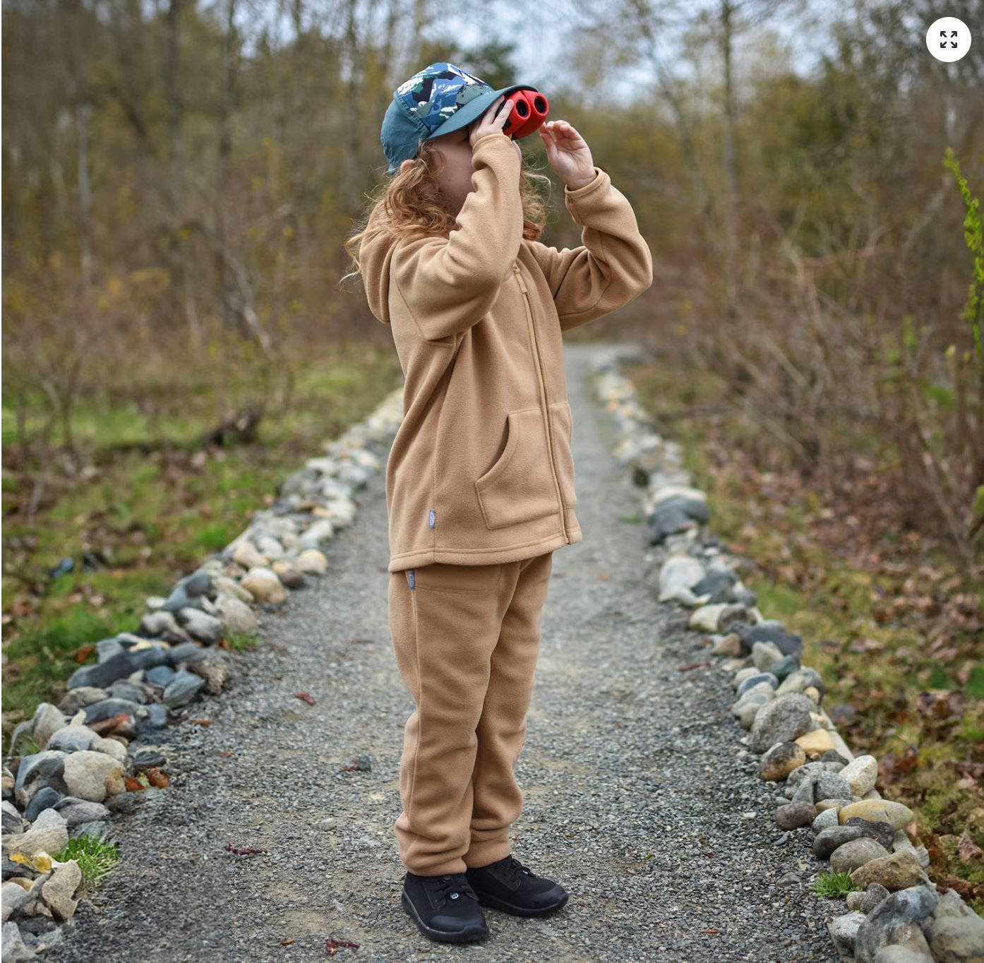 Jan & Jul Kids Fleece Jacket | Soft Brown Jan & Jul