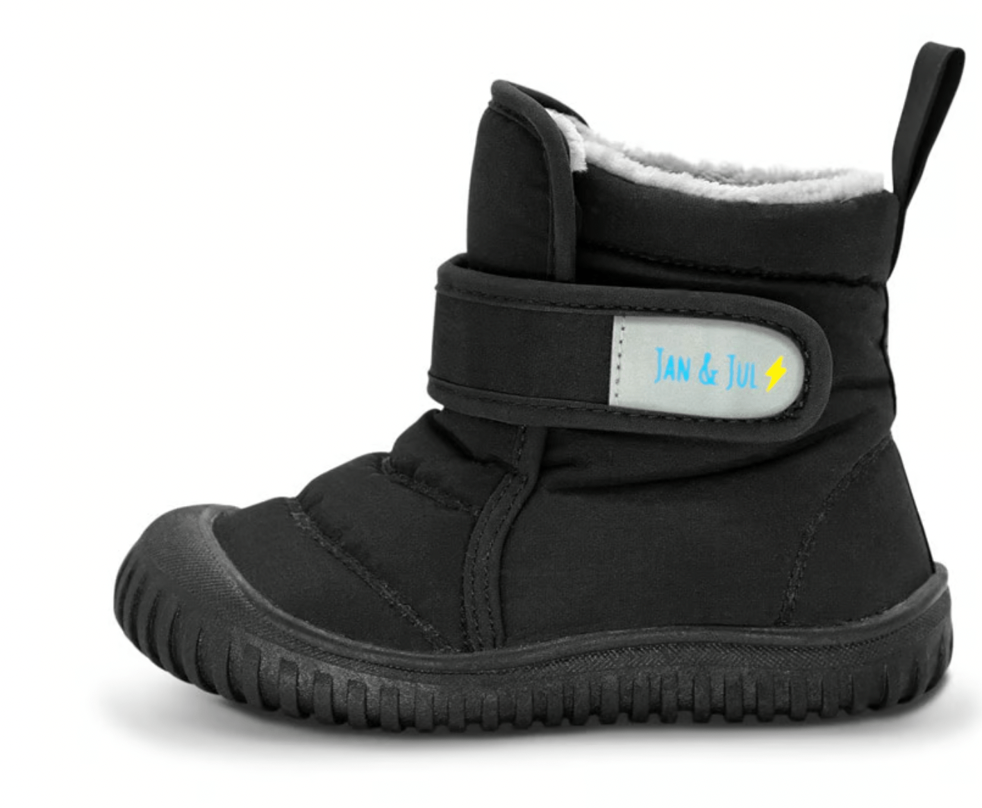 Jan & Jul Jan& Jul Kids Insulated Ankle Boots | Black Jan & Jul
