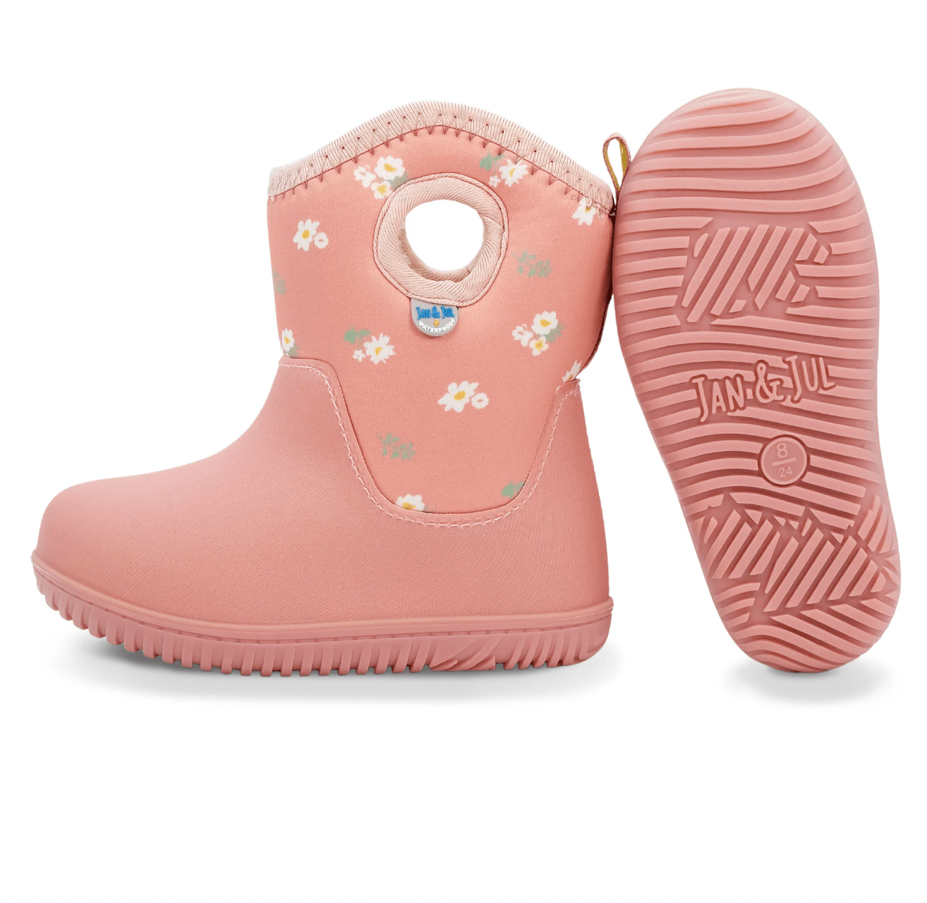 Jan & Jul Kids Lite Waterproof Boots | Apricot Flower Jan & Jul