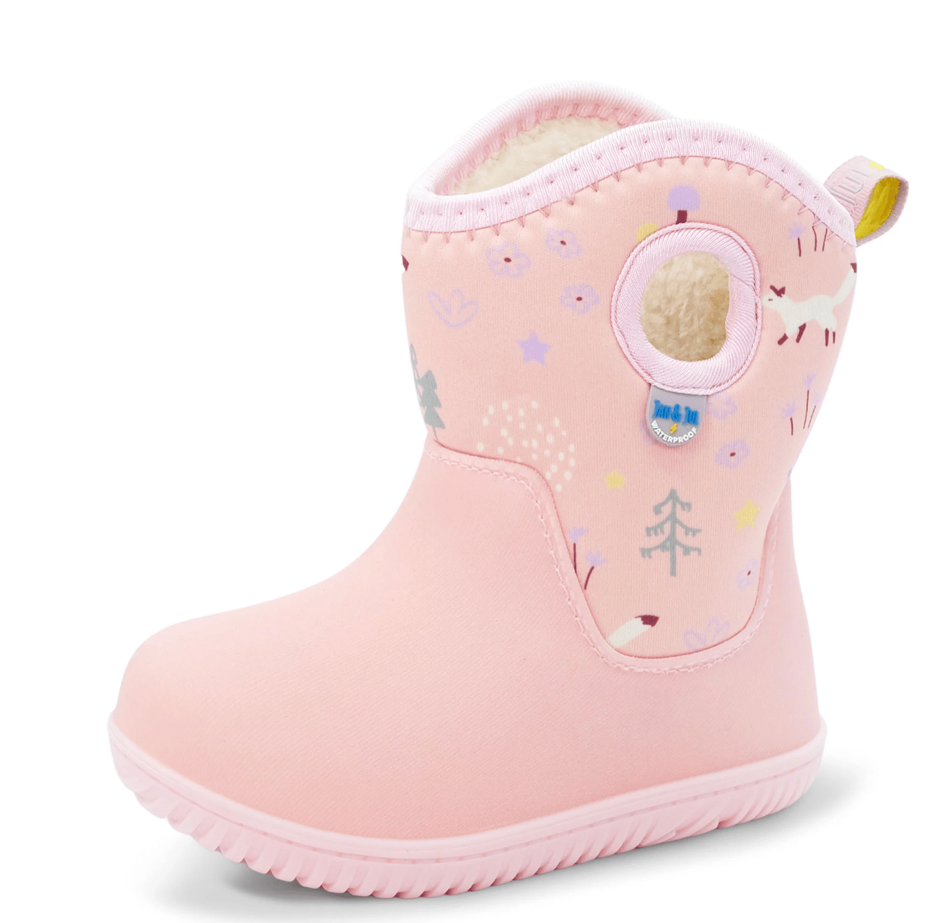 Jan & Jul Kids Lite Waterproof Boots | Pink Forest Jan & Jul
