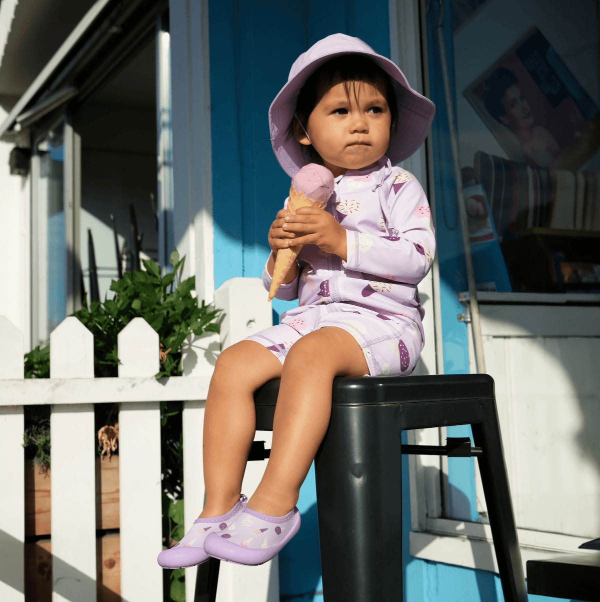 Jan & Jul Kids Water Shoes | Lavender Ice Cream Jan & Jul