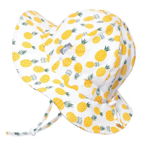 Jan & Jul Kids’ Cotton Floppy Sun Hat | Yellow Pineapple Jan & Jul