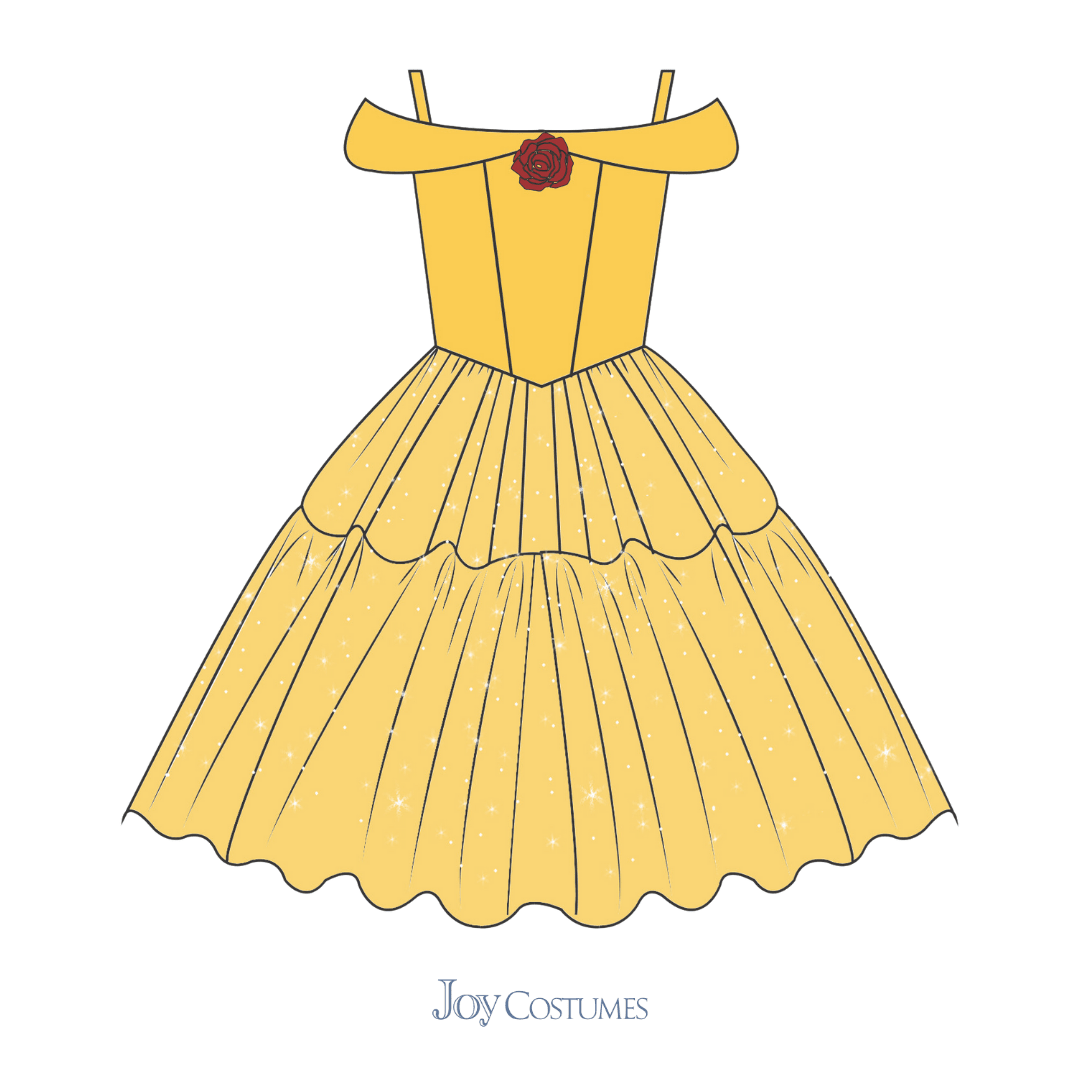Joy Costumes Enchanted Rose Princess Costume Joy Costumes