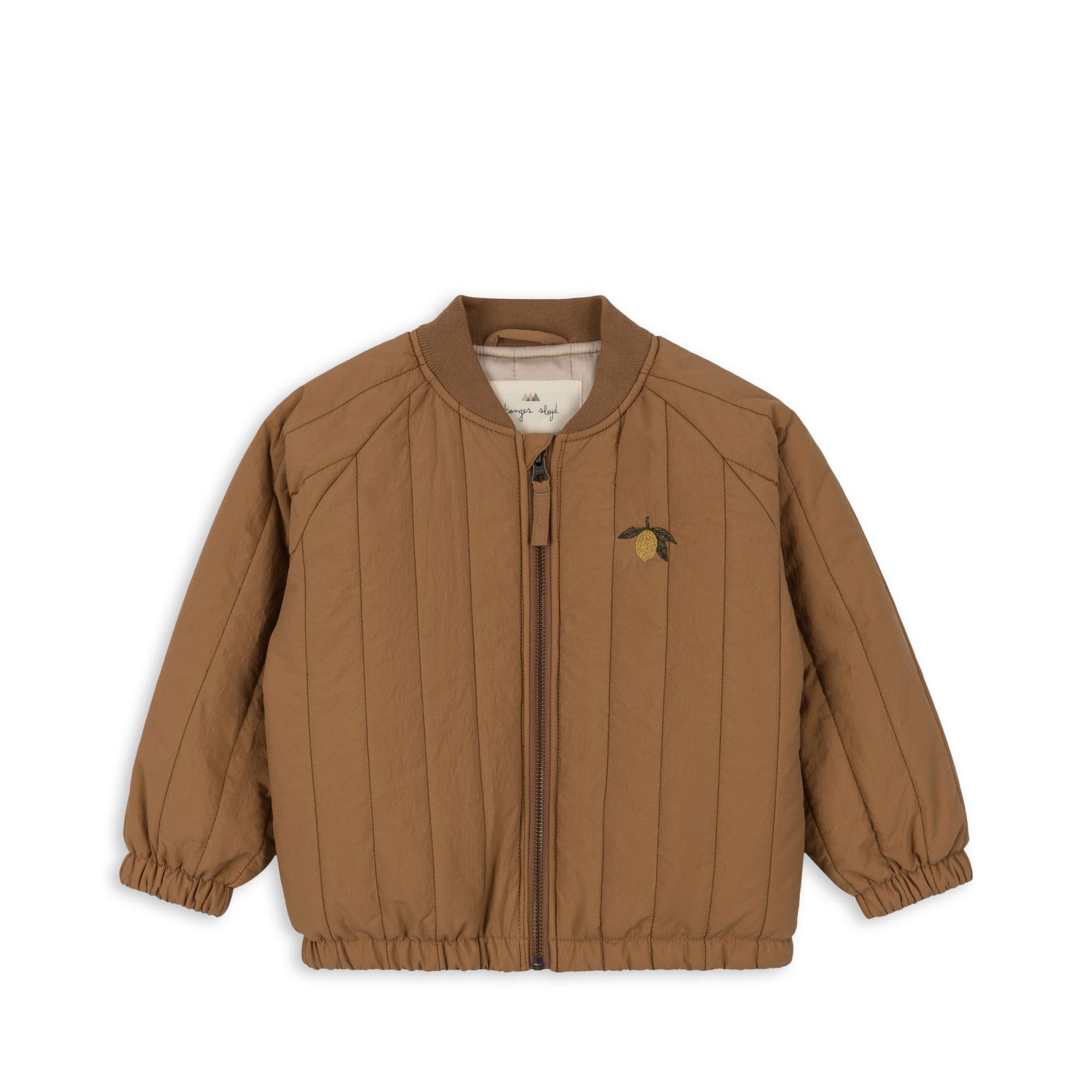 Konges Sløjd JUNO BOMBER JACKET - TOBBACO BROWN Konges Sløjd