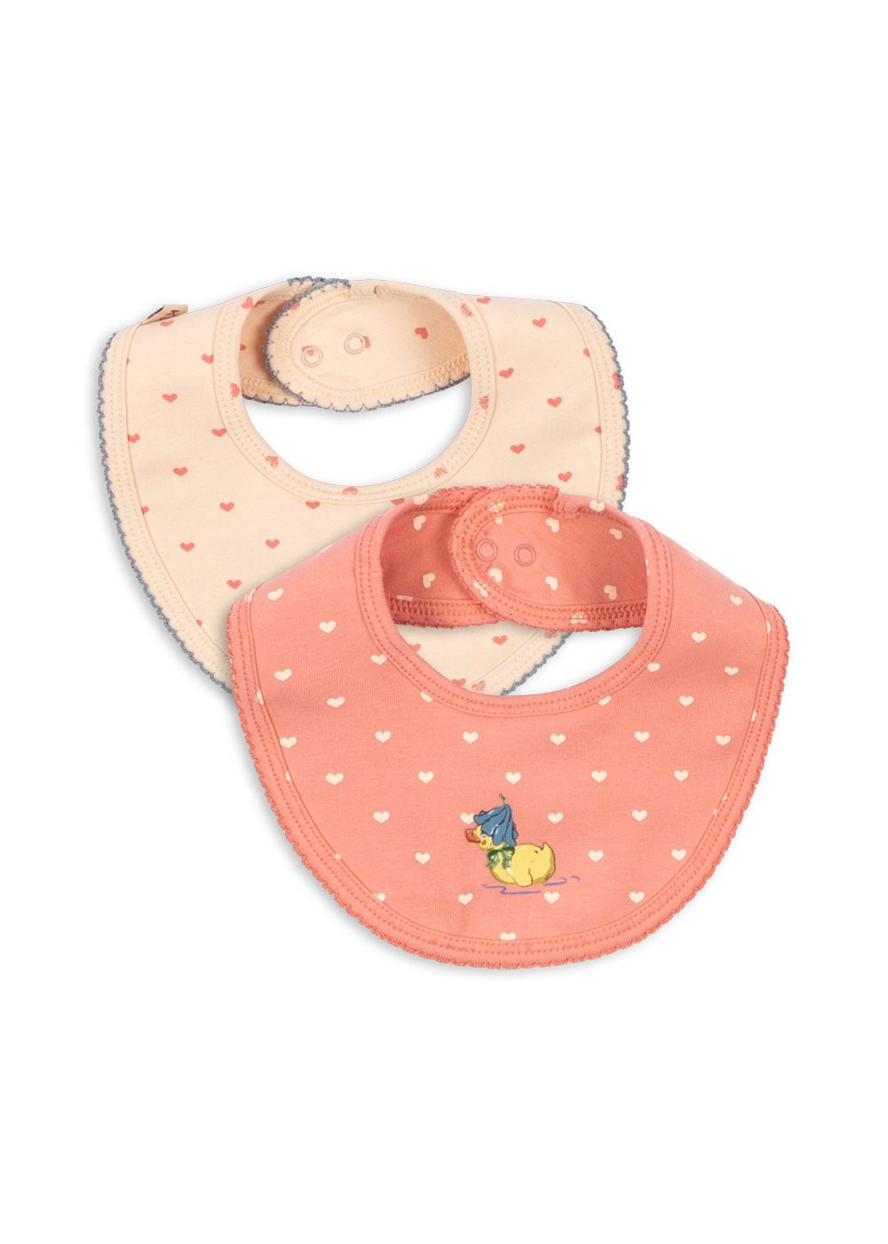Konges Sløjd Basic 2 Pack Bibs - Coeur Lantana / Teddy Coeur Konges Sløjd