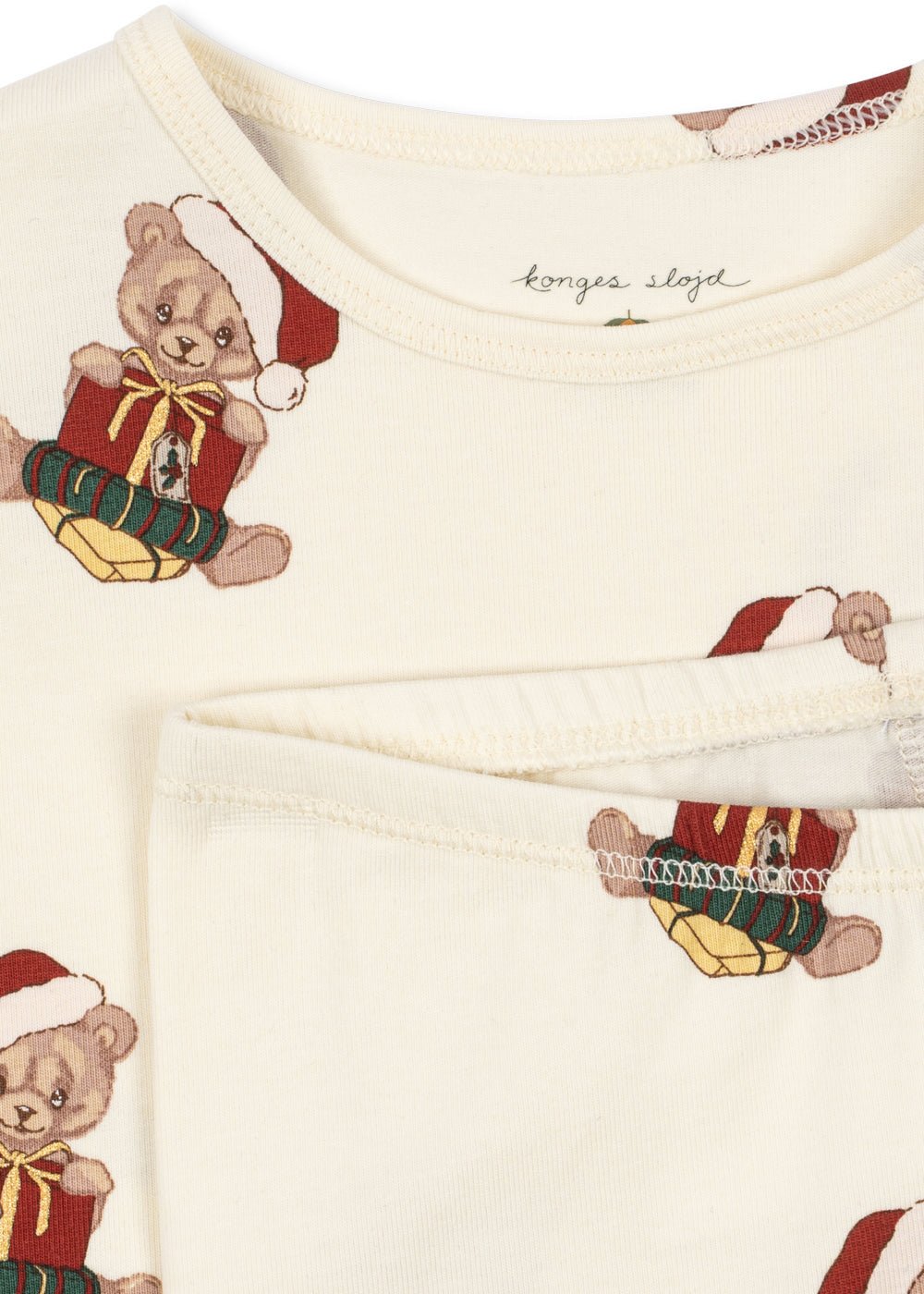 Konges Sløjd Basic Blouse/pants Set - Teddy Bear by Konges Sløjd