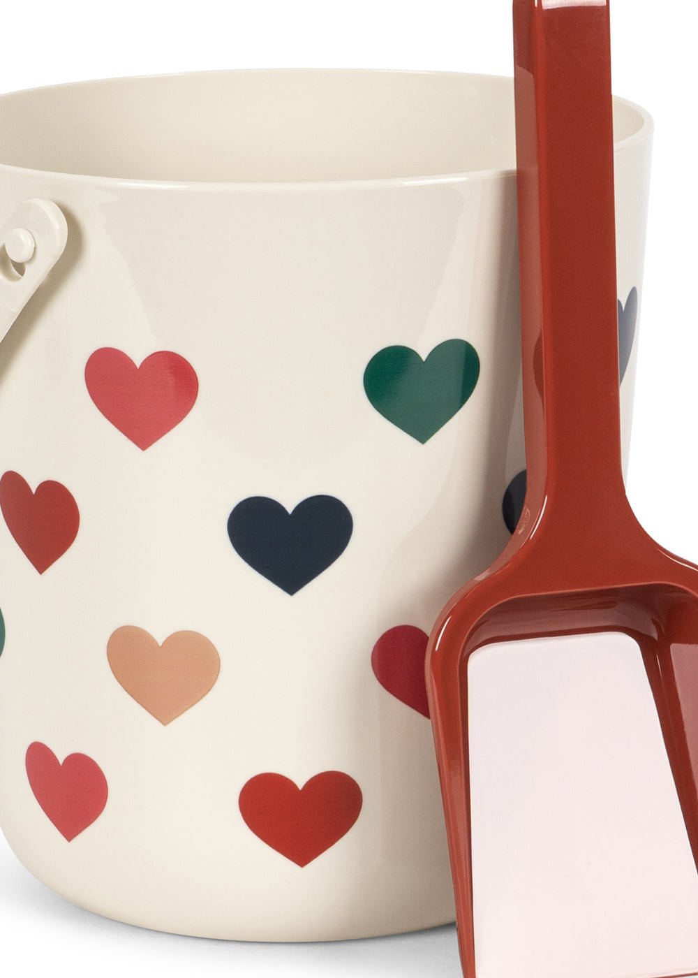 Konges Sløjd Beach Bucket and Shovel-Bon Coeur Colore Konges Sløjd