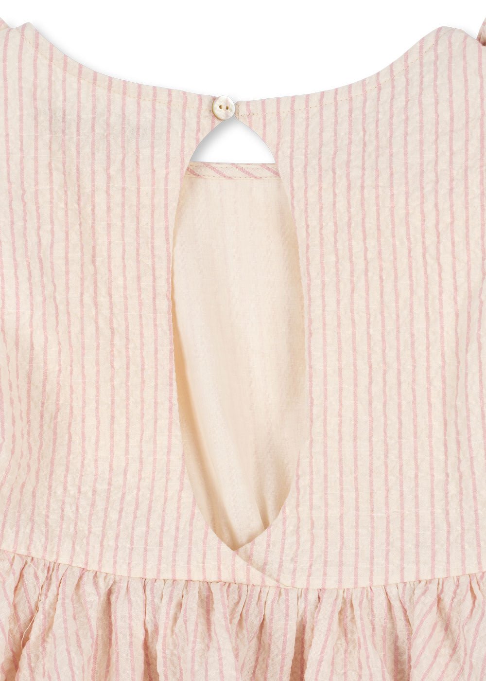 Konges Sloejd Ellie Dress in Cherry Seersucker Konges Sløjd