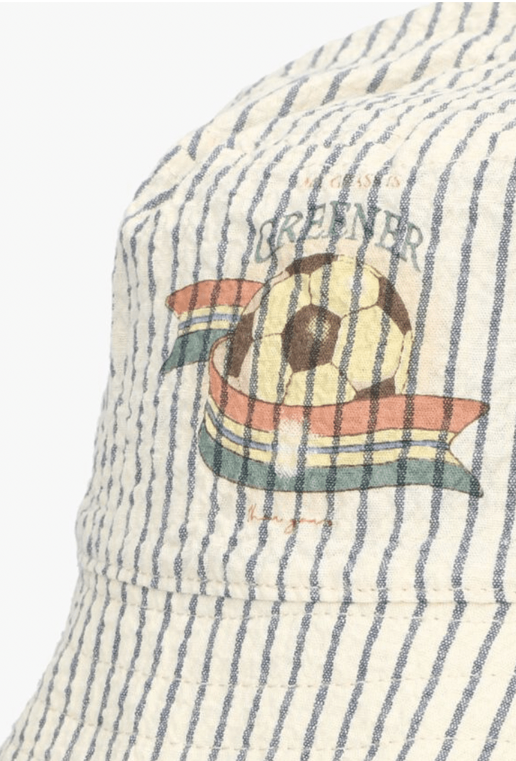 Konges Sløjd Elliot Bucket Hat-Stripe Bluie Konges Sløjd
