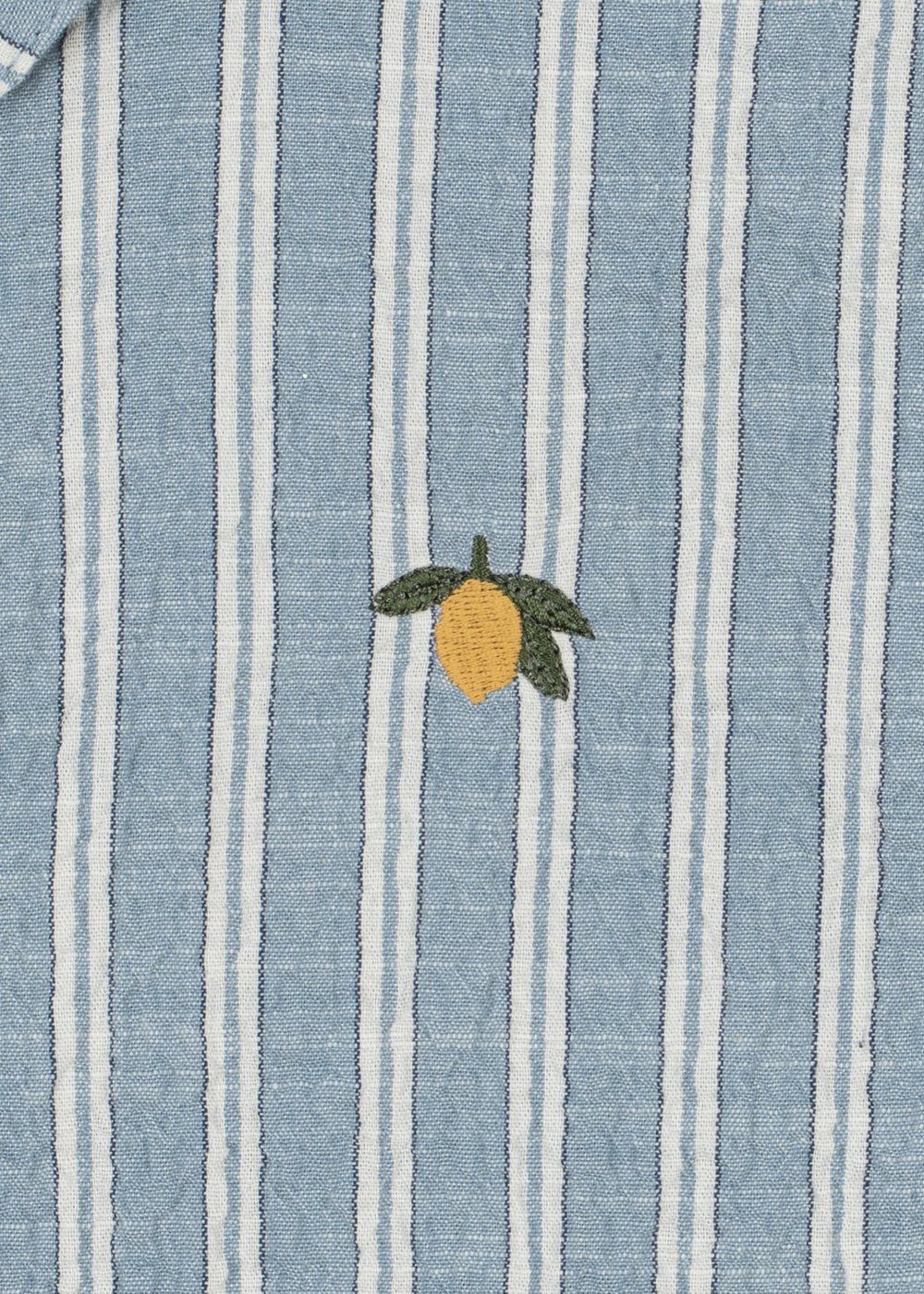 Konges Sløjd Elliot Short Sleeve Shirt - Trio Bleu Stripe Konges Sløjd