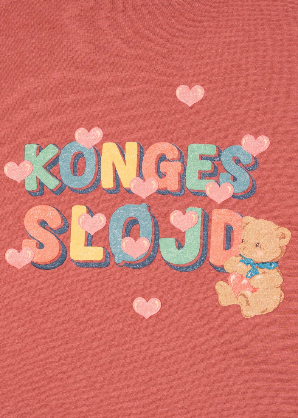 Konges Sløjd Era Long Sleeve Tee - Faded Rose — official Konges Sløjd image 3