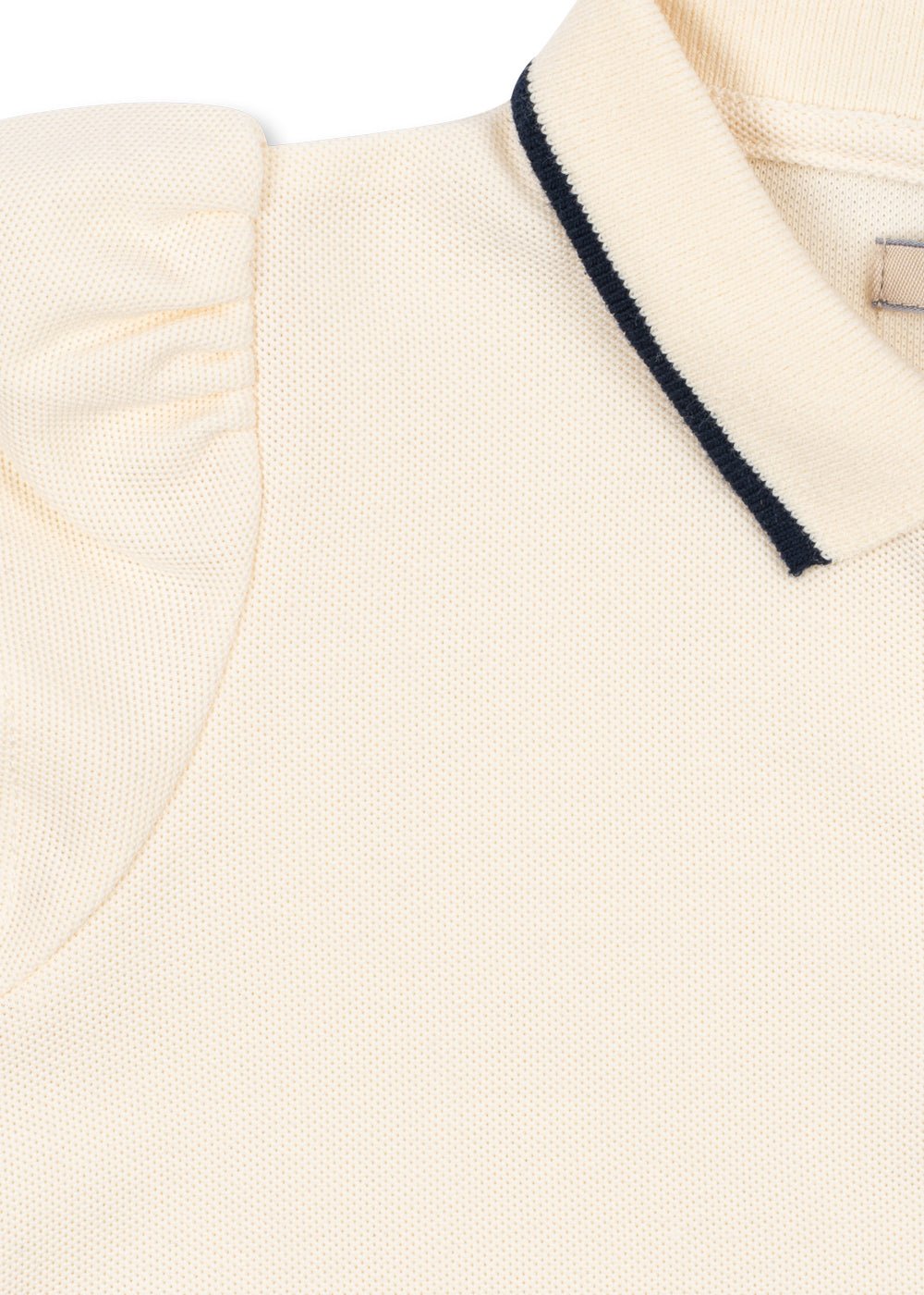 Konges Sløjd FLORITA POLO SHIRT - antique white Konges Sløjd