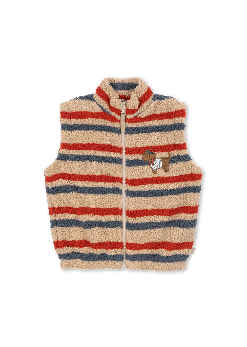 Konges Sløjd Jody Teddy Vest - Tangerine Stripe Konges Sløjd