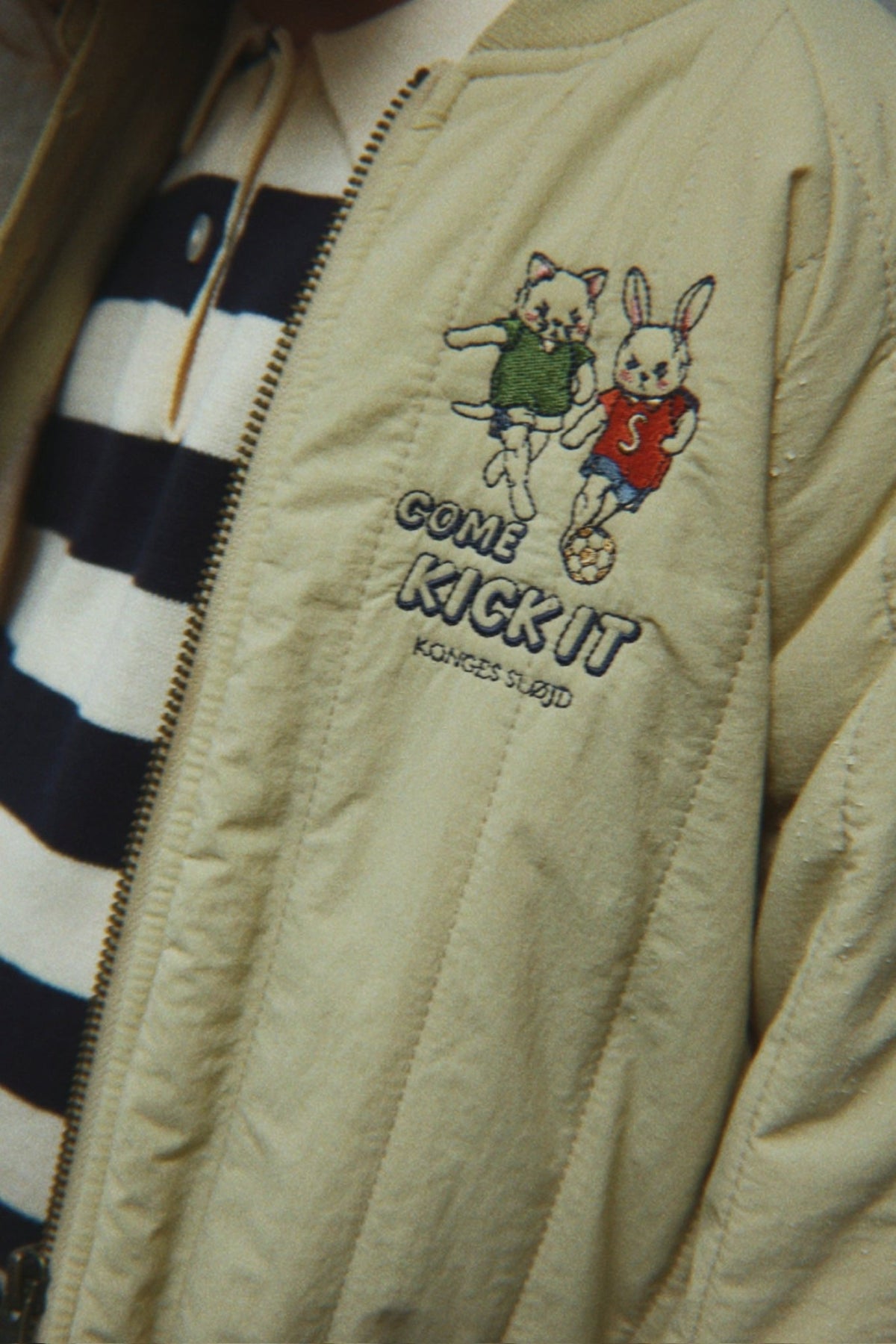 Konges Sløjd Juno Bomber Jacket - Pale Olive Green Konges Sløjd