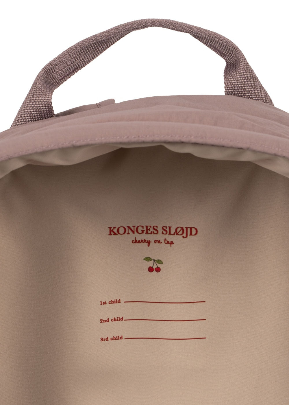 Konges Sloejd Kids JUNO Quilted Backpack - Twilight Mauve Konges Sløjd