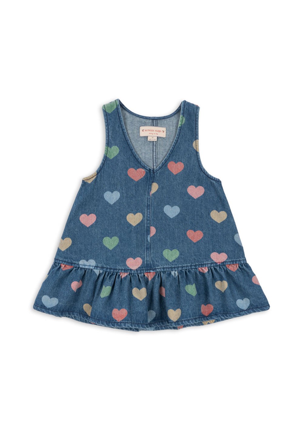 Konges Sløjd Magot Dress – Bon Cœur Coloré | Organic Cotton Kids Dress Konges Sløjd