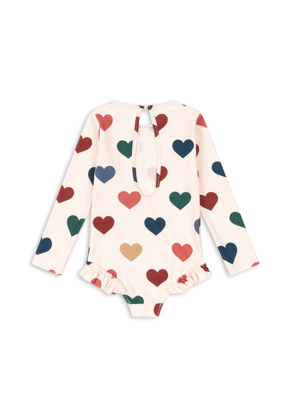 Konges Sløjd Manuca Long Sleeve Swimsuit - Bon Coeur Coloré Konges Sløjd