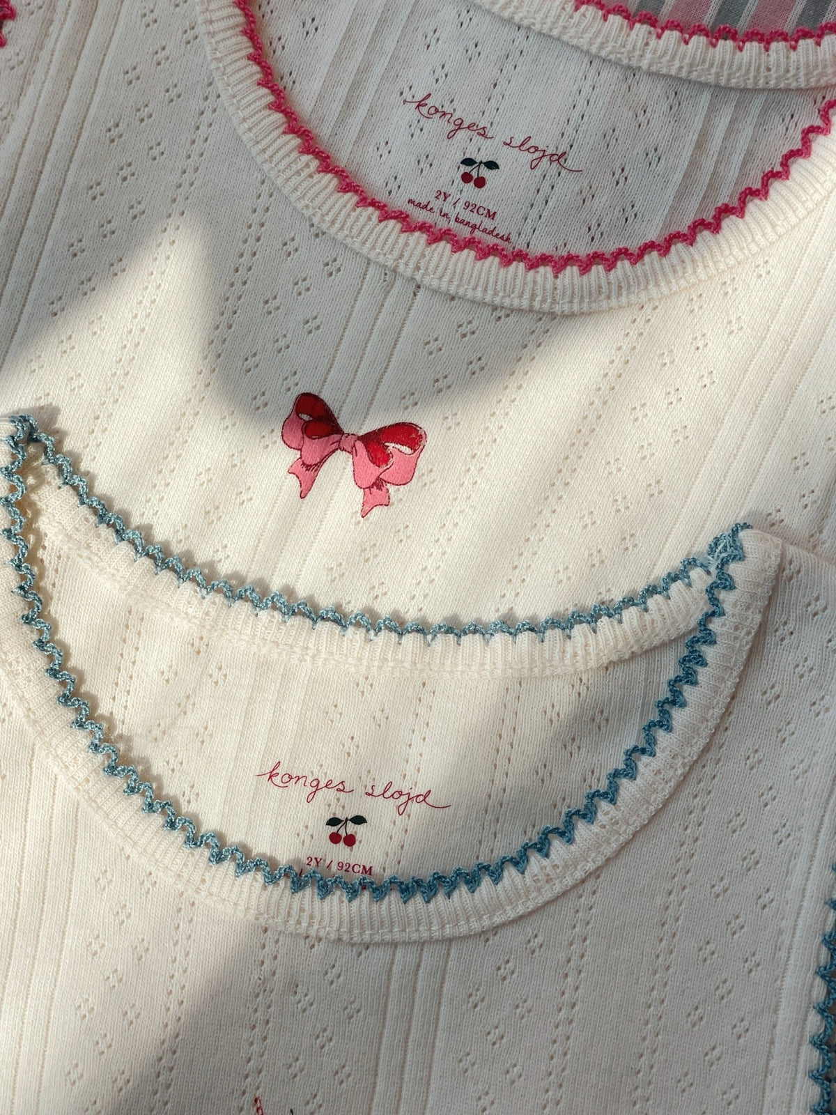 Konges Sløjd Minna 3 Pack Tank Tops - Antique White Konges Sløjd