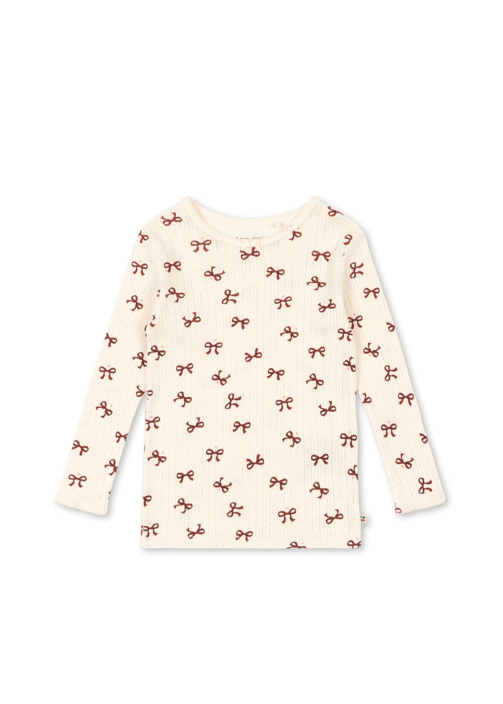 Konges Sløjd Minnie Blouse - Bow rouge Konges Sløjd