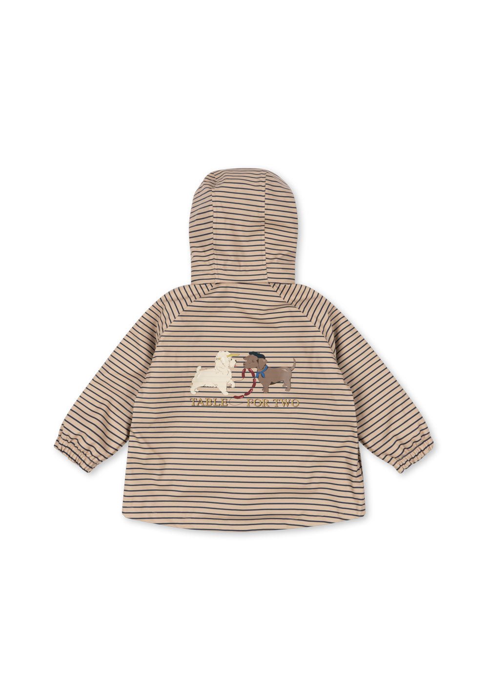 Konges Sløjd Rainy Palme Dog Rain Jacket - Stripe La Mer - image 2