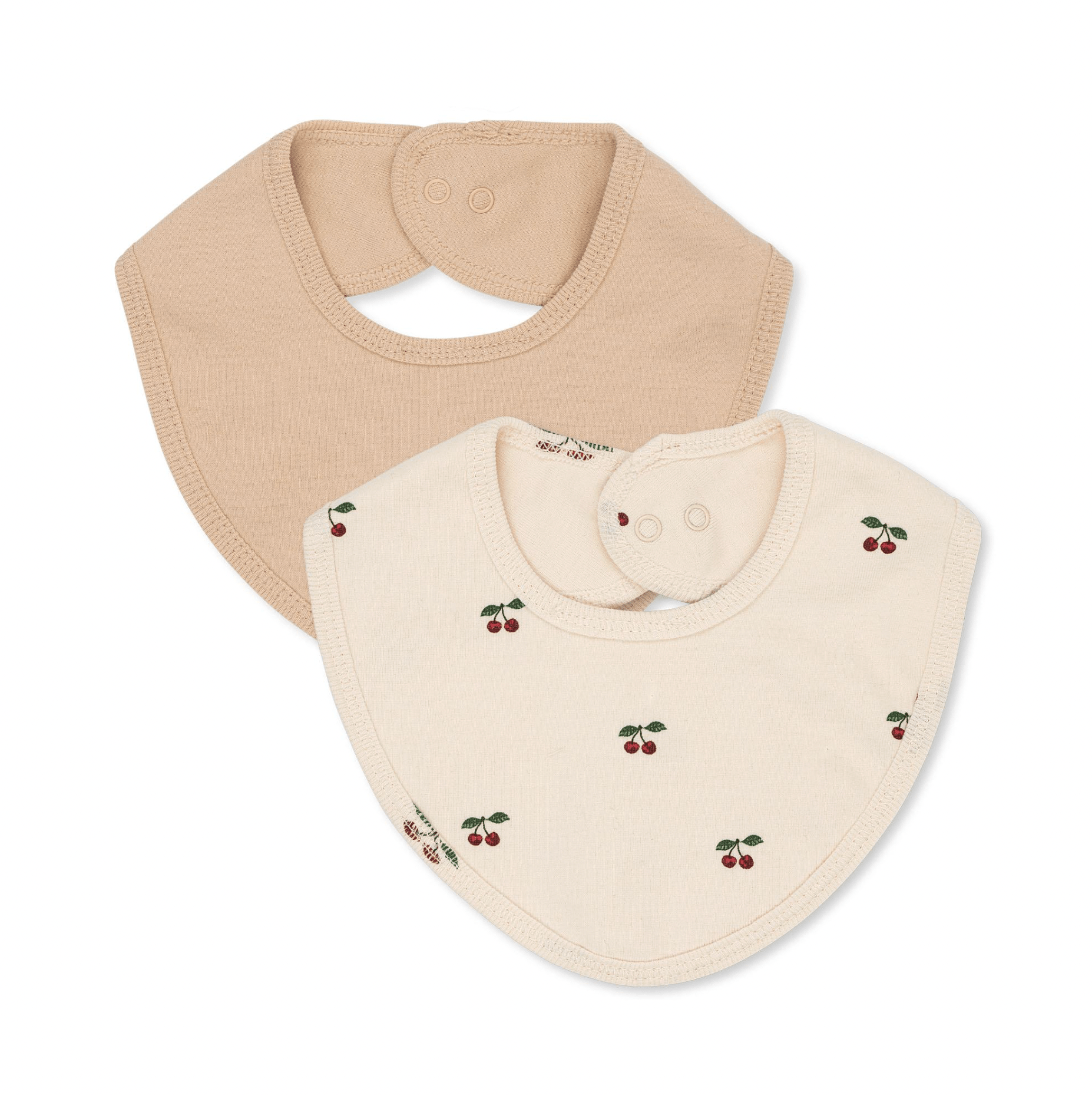 Konges Sløjd 2 - Pack Newborn Bibs – Cherry Konges Sløjd