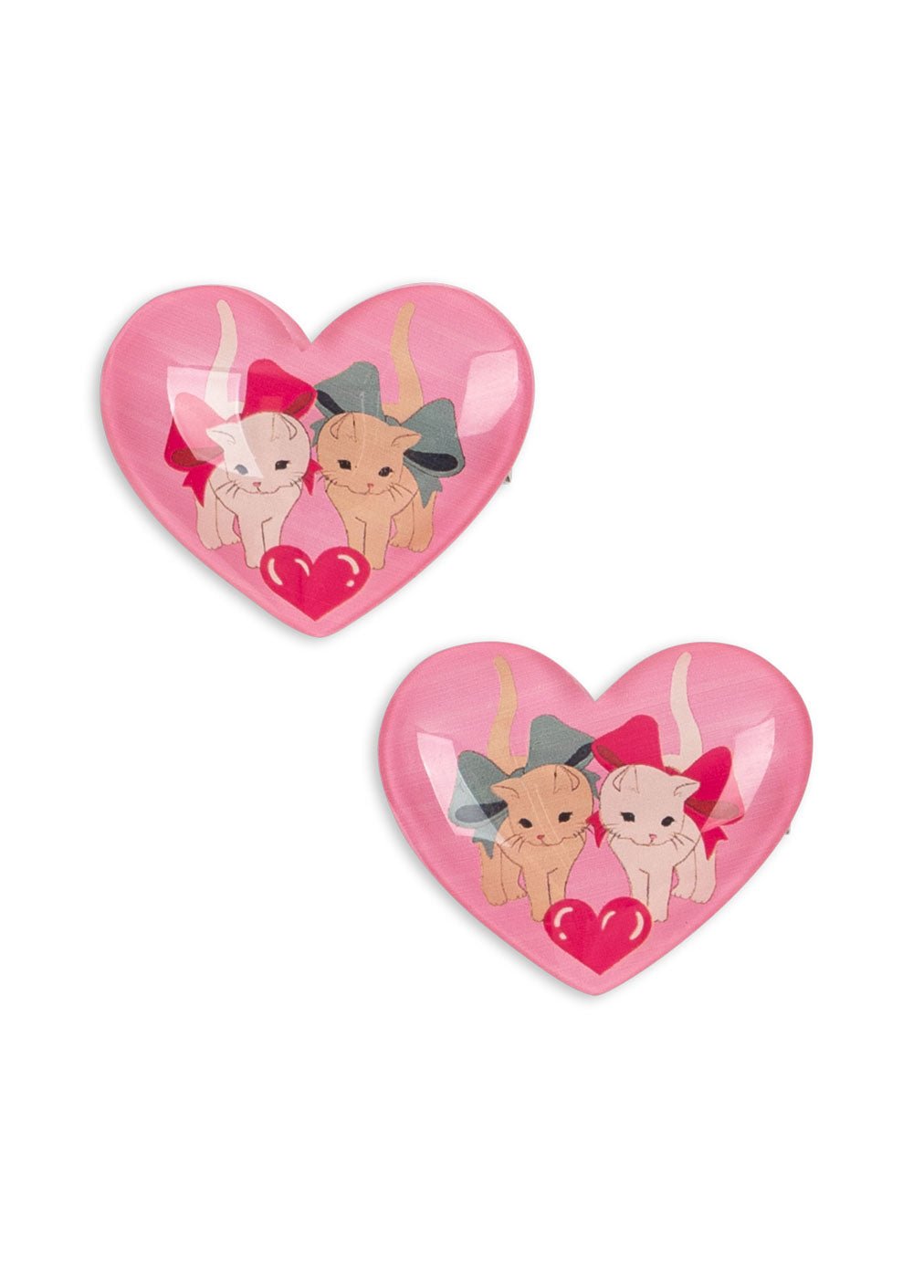 Konges Sløjd 2 PACK VILMA HAIR CLIP - bow kitty Konges Sløjd