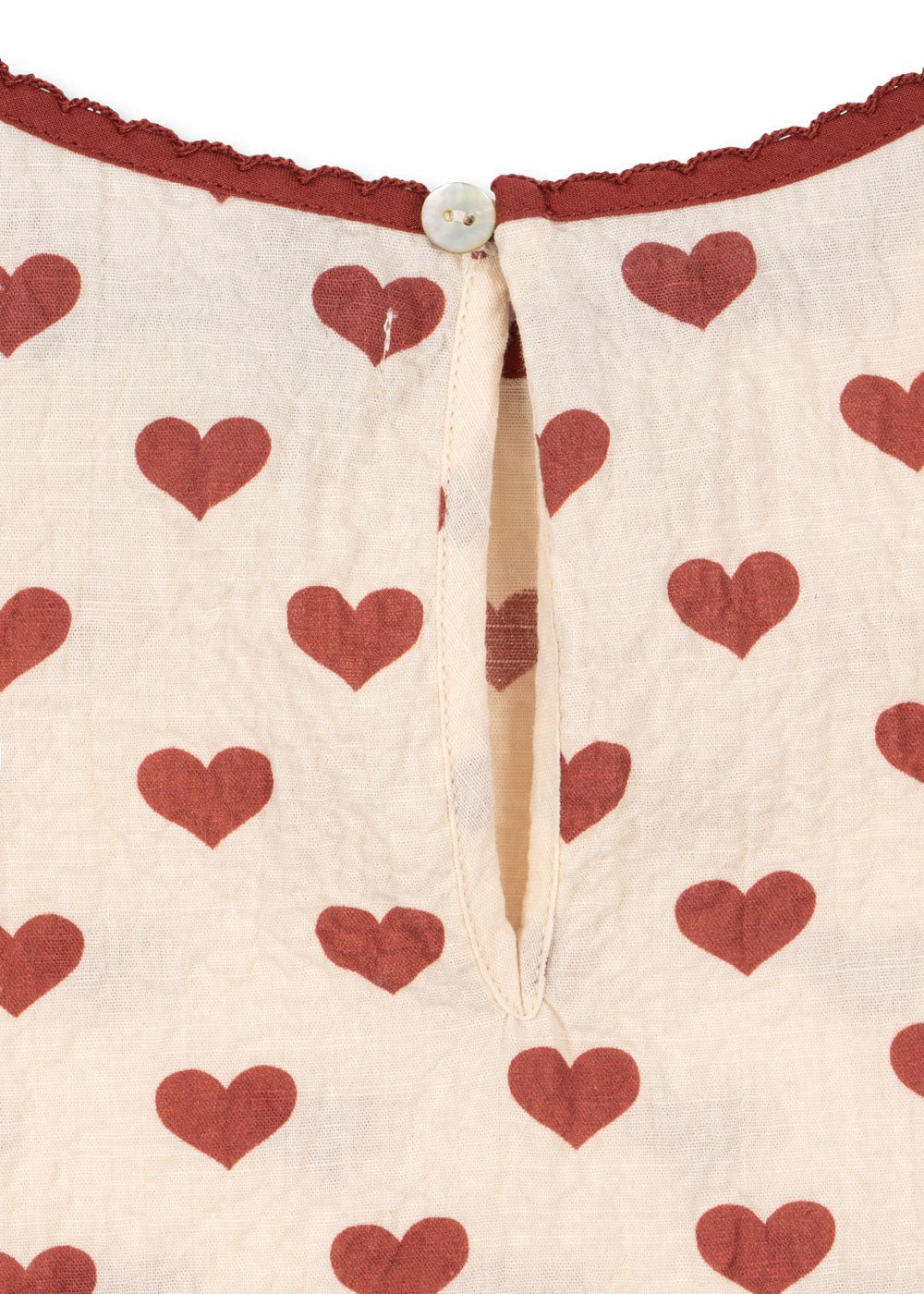 Konges Sløjd AVA SLIP DRESS GOTS - amour rouge Konges Sløjd