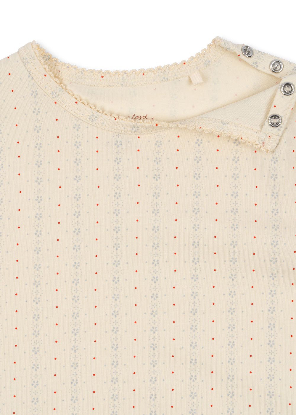 Konges Sløjd BASIC ONESIE GOTS - fete de fleur Konges Sløjd