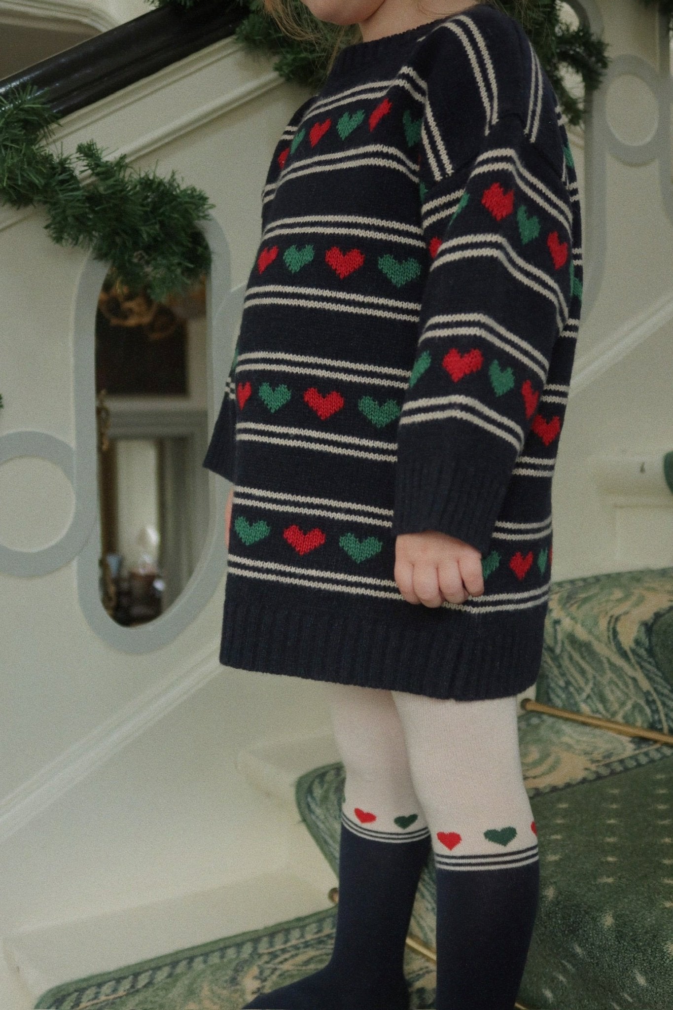 Konges Sløjd BELOU KNIT DRESS - heart Konges Sløjd New Collection