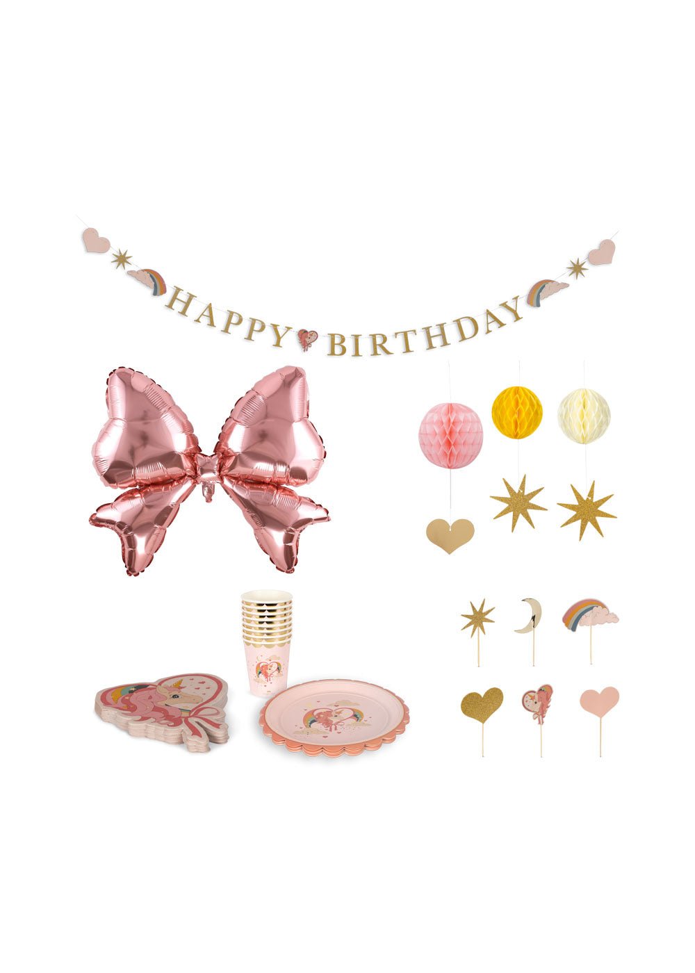 Konges Sløjd Birthday Unicorn Kit FSC - unicorn Konges Sløjd