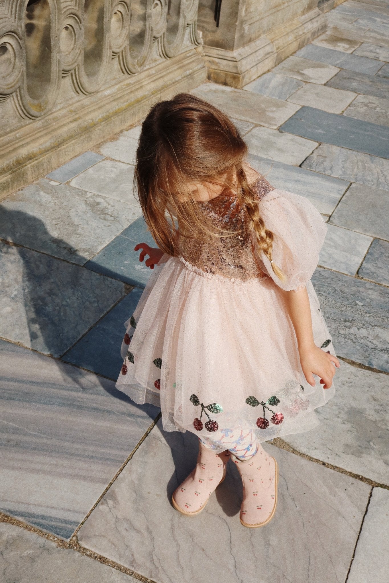 Konges Sløjd BOW JAQUARD TIGHTS - BOW MIX Konges Sløjd