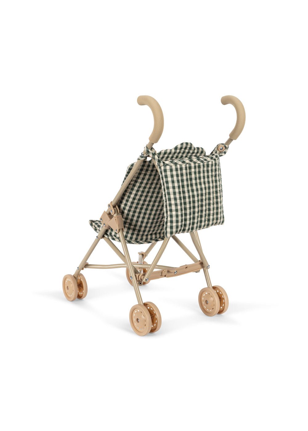 Konges Sløjd CHEEKY DOLL STROLLER - smoke pine check Konges Sløjd New Collection