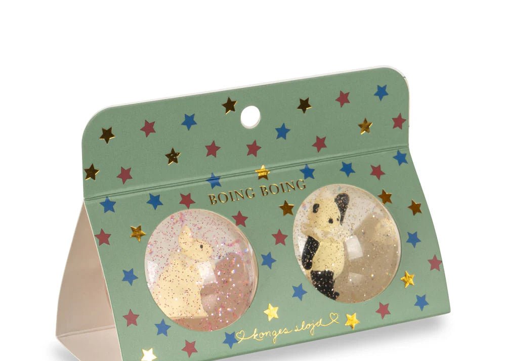 Konges Sløjd chrismtas BOUNCING BALL SETS - Bunny/Panda Konges Sløjd