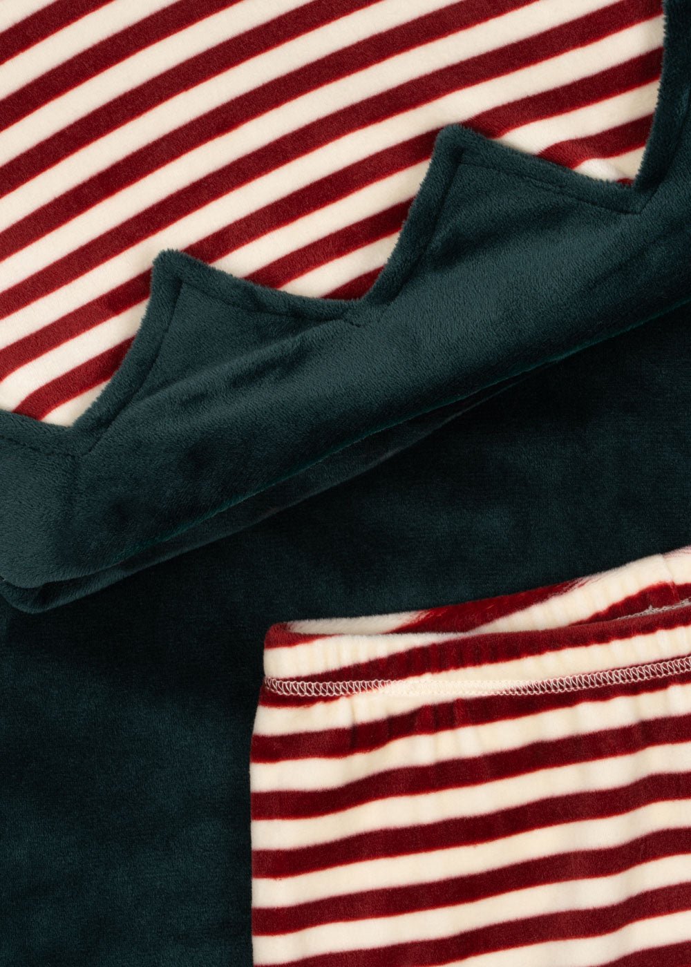 Konges Sløjd CHRISTMAS ELF COSTUME - greener pastures/red dahlia stripe Konges Sløjd New Collection