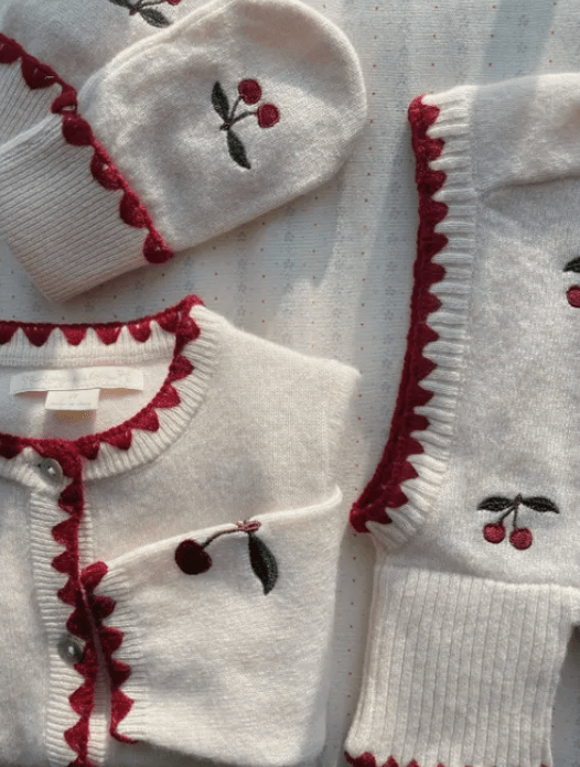 Konges Sløjd Collette Mitten Off Whtie Konges Sløjd New Collection