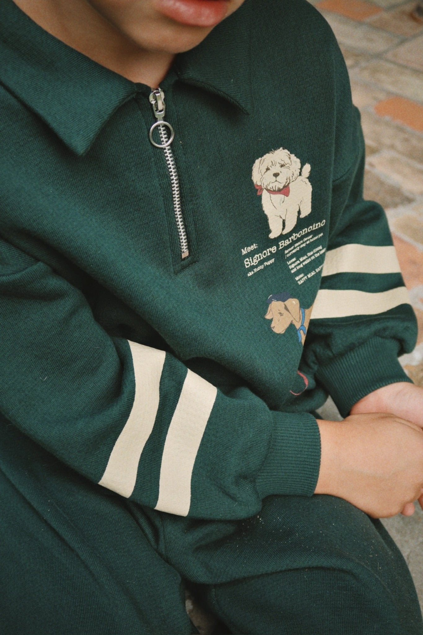 Konges Sløjd DOGGY SWEAT PANTS - pine grove Konges Sløjd Limited Collection