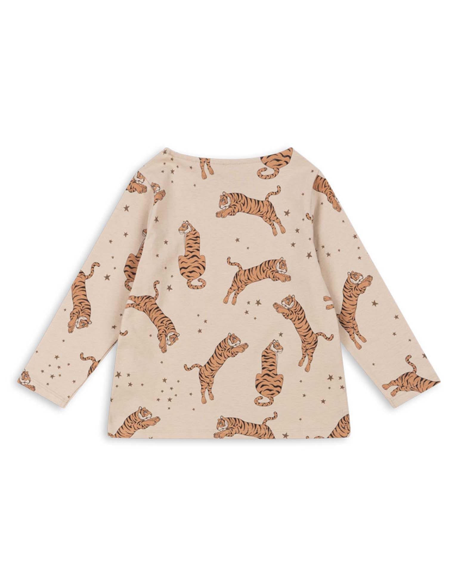 konges sløjd drey long sleeve tee - Tiger konges sløjd