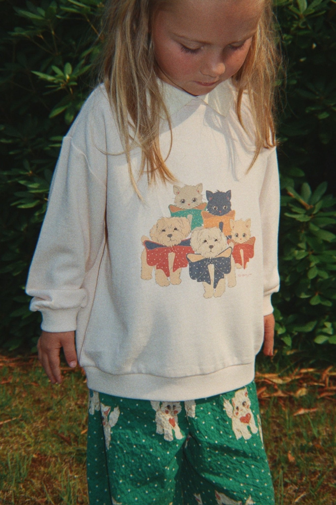 Konges Sløjd ELIN PANTS - dot miao verde Konges Sløjd Limited Collection