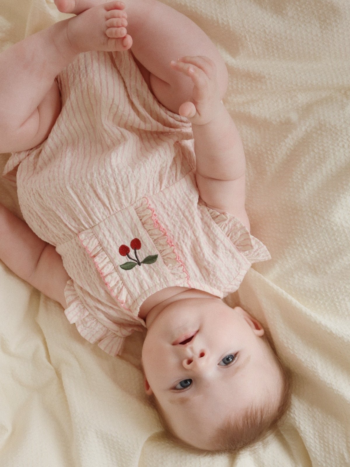 Konges Sløjd Ellie Frill Cherry Romper Konges Sløjd