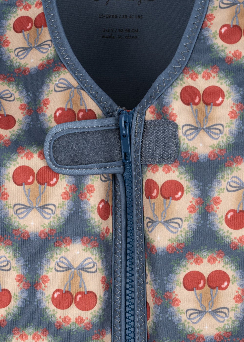 Konges Sløjd ELLIS SWIM VEST - cherry bow blue Konges Sløjd