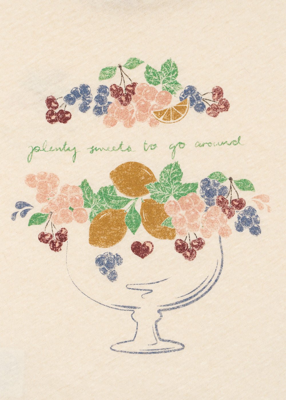 Konges Sløjd ERA TEE - buttercream/juicy Konges Sløjd New Collection