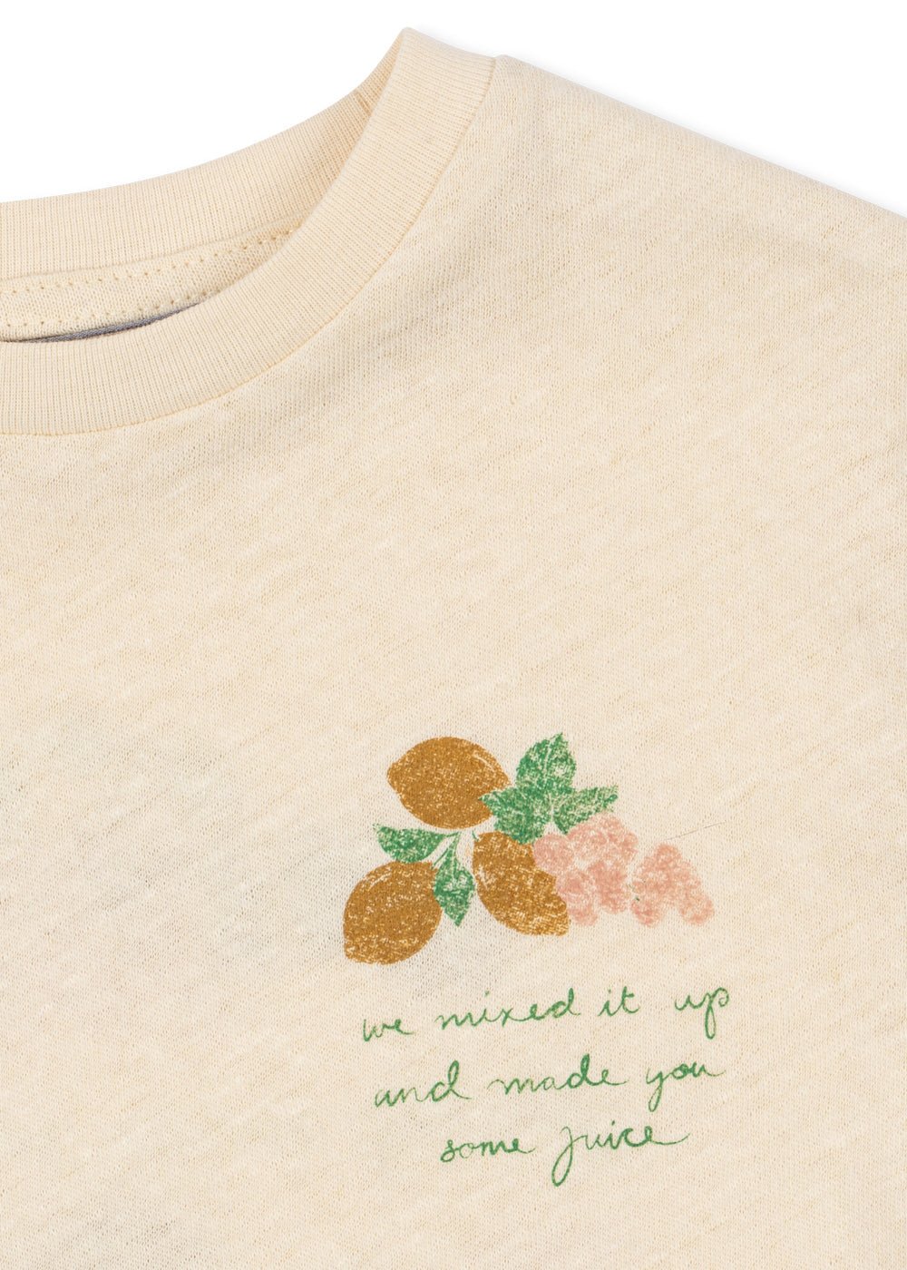 Konges Sløjd ERA TEE - buttercream/juicy Konges Sløjd New Collection