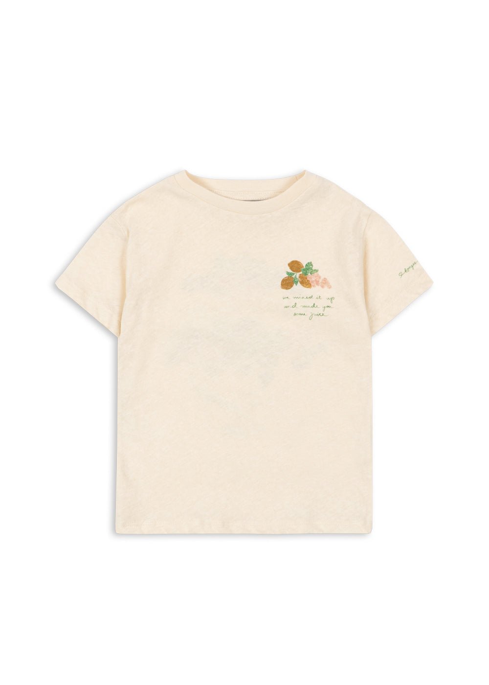 Konges Sløjd ERA TEE - buttercream/juicy Konges Sløjd New Collection