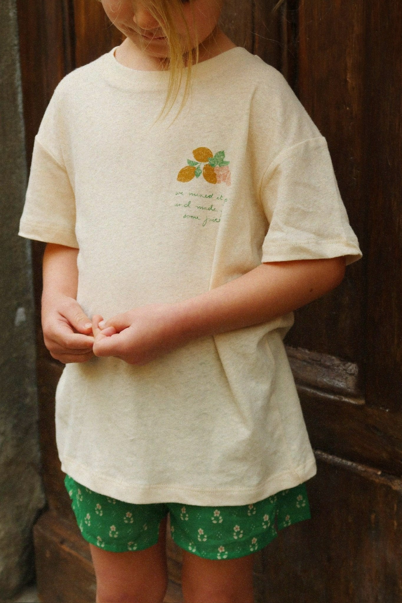 Konges Sløjd ERA TEE - buttercream/juicy Konges Sløjd New Collection