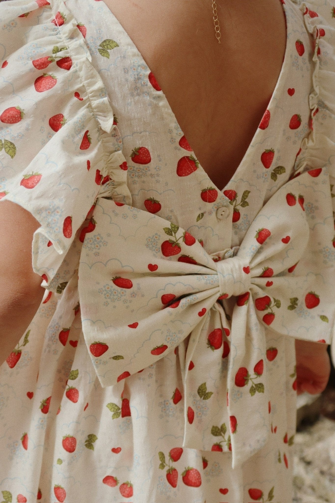 Konges Sløjd EVIA BOW DRESS GOTS - marmalade Konges Sløjd New Collection